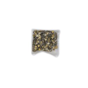 Czech Trinity Beads, Crystal Amber 3x6mm (25g)