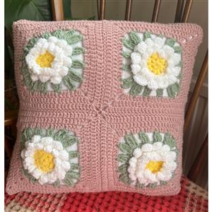 Adventures in Crafting Daisy Crochet Cushion Kit