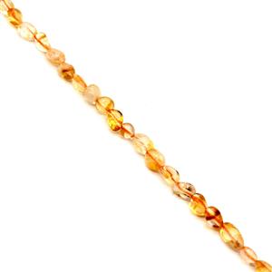 170cts Citrine Small Nuggets Approx 6x5mm to 10x6mm, 39cm Strand