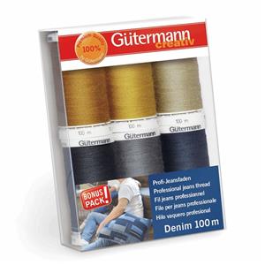 Gutermann Thread Set Denim 6 x 100m 
