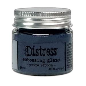 Distress Emboss Glaze Colour Prize Ribbon