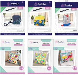 Threaders Turned Edge Applique and Bag Template Collection - Special Price
