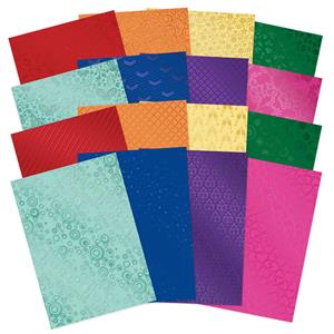 Rainbow Brights Foiled Edge-to-Edge Adorable Scorable, 16 x 350gsm A4 foiled edge-to-edge sheets 16 different foiled designs 