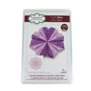 Creative Expressions Jamie Rodgers Tea Bag Folding Daisy Doily Craft Die