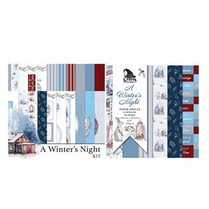 The Crafty Witches Paper Spells A Winter's Night Paper Pad & Digital Download