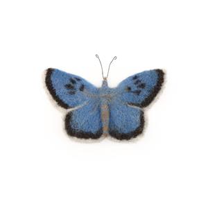 The Makerss Large Blue Butterfly Needle Felt Kit. Save 10%