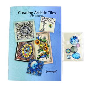 Creating Artistic Tiles with Cabochons