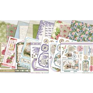 Vintage Garden Paper kit with Forever Code