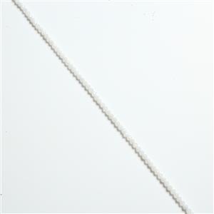 35cts Moonstone Faceted Rounds Approx4mm, 38cm Strand