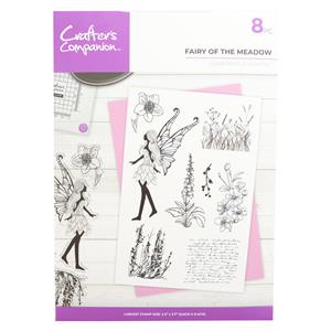Crafter's Companion Clear Acrylic Stamp - Fairy of the Meadow