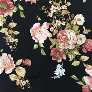 Country Roses Viscose Fabric Bundle (4.5m). Save £10