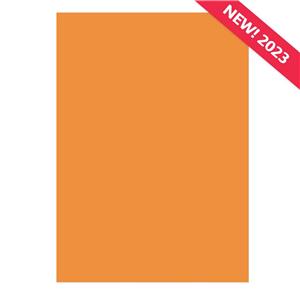 A4 Adorable Scorable Cardstock - Tangerine x 10 Sheets