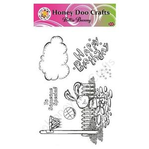 Honey Doo Crafts Billie Bunny A6 Stamp Set