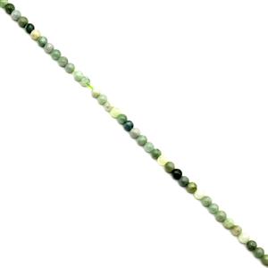 Type A Burmese Multi-Colour Jadeite Gemstone Strand Approx 40cts