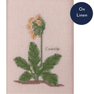 The Cross Stitch Guild Cowslip on Linen