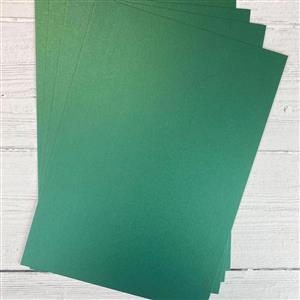 A4 Pearl Card Christmas Green 300gsm Pack of 10