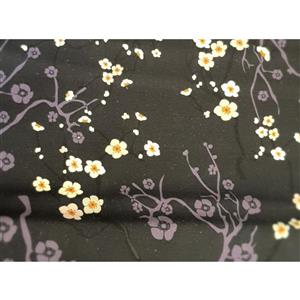 Sewing Sanctuary Black Cherry Blossom Fabric 0.5m (60