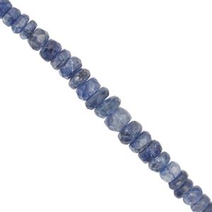 35cts Nilamani Faceted Rondelles Approx 2.5x1 to 5x3mm 17cm Strand