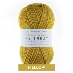 WYS Mellow Re:treat Chunky Roving Yarn 100g  