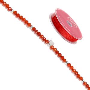 Carnelian Connector Strand Project With Downloadable Instructions By Alison Tarry