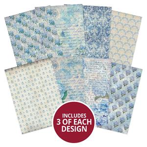 Adorable Scorable Pattern Packs - Bygone Blooms, 24 x A4 350gsm Matt-tastic Adorable Scorable sheets
