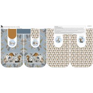 The Crafty Witches Fantasy Forest Knot Bag Fabric Panel (140 x 65cm)