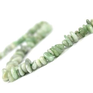 170 cts Type A  Jadeite Small Nuggets Approx 4x8mm, 38cm Strand