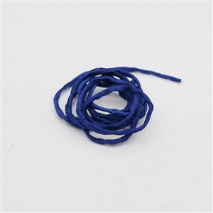 Navy Blue Silk Cord Approx, 2mm, 1m