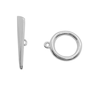 925 Sterling Silver Toggle Clasp - Claw