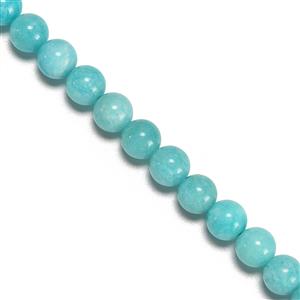 150 cts African Amazonite Plain Rounds Approx 8mm 38cm Strand