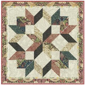 William Morris Winter Bloom Quilt Kit 193 x 193 cm