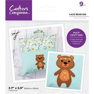 Crafter's Companion Multi Craft Die - Lace Bear Die