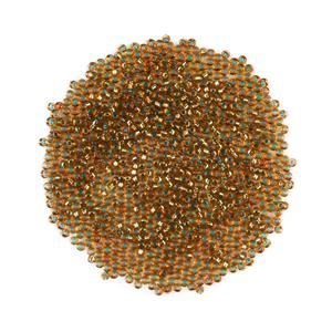 Miyuki Duracoat Silver Lined Dyed Amber Gold Seed Beads 11/0 (23GM/TB)