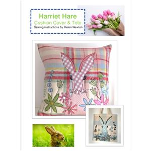 Helen Newtons Harriet Hare Cushion Cover & Tote Instructions 