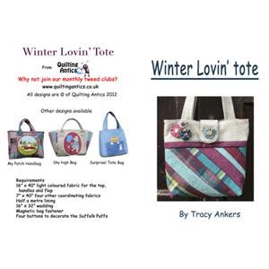 Quilting Antics Winter Lovin' Tote Pattern
