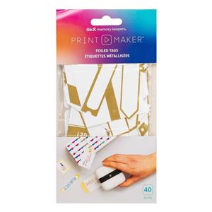 We R Makers - Print Maker - Tags - Foil