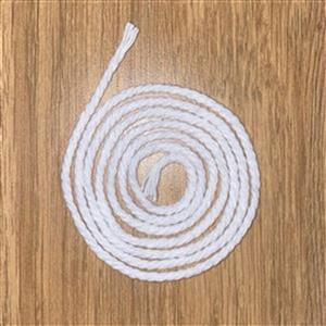 White Piping Cord 3mm x 0.5m (Cut To Order)