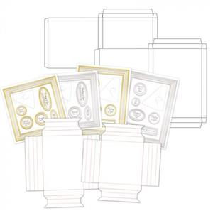 Deco-Large Box Frames & Handmade Card Boxes - Square & Rectangle Multibuy