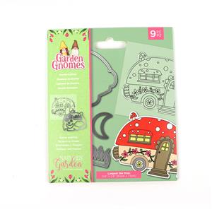 Nature's Garden - Garden Gnomes - Stamp and Die - Gnome Caravan - 9PC