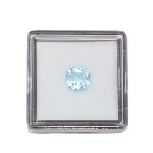 1.45cts Sky Blue Topaz Cushion Brilliant Approx 7mm (IR)
