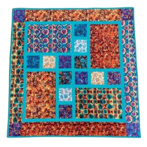Stuart Hillard's Galleria Dan Morris Wall Hanging Kit: Instructions, 6 x FQ's, Fabric (3m)