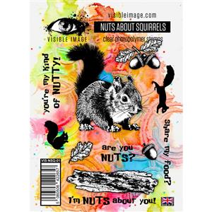Visible Image Nuts About Squirrels Stamp Set