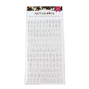 Sticker - AC - Happy Halloween - Puffy - Alpha - Holographic Foil (149 Piece)
