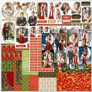 Gatsby Christmas Cardmaking kit with Forever Code