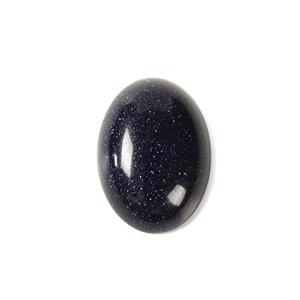 Blue Goldstone Oval Cabochon Approx 18x25mm, 1pc