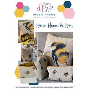 Debbie Harris Designs Your Home & You Collection Instructions (Cushion, Doorstop & Make-Up Bag)
