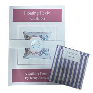 Jenny Jackson EPP The Floating Hexie Cushion Pattern & Pieces 