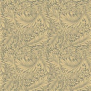 William Morris Larkspur Grey Fabric 0.5m