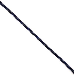 220cts Dyed Lapis Lazuli Plain Rondelles, Approx 8x5mm, 38cm strand