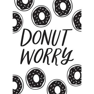 Donut Worry A6 Embossing Folder (4.25